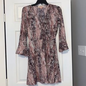 Small snakeskin dress jr’s pink/brown